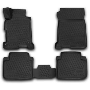 Gummimtte st med kant - HONDA Accord 2013-> 4 stk.