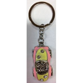 Nglering I Metal - Fast Vedhng (Bil) - 1 stk. 