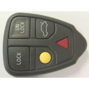 Key Housing - VOLVO - 4 buttons w/ Panic button