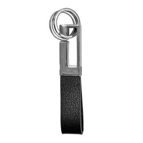 Nglering Eksklusiv - Krom Top & Sort PU-Lder - 1 stk.