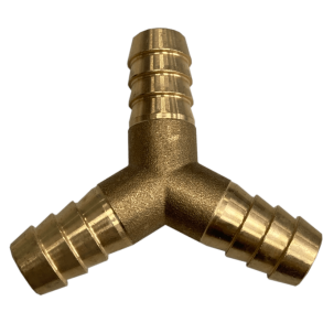 Studs til benzinpumper - Hardi - Messing Y-stykke 13 mm