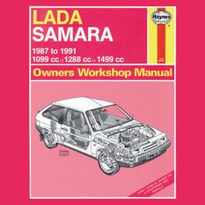 Reparationsbog Haynes - Lada samara  (1987 - 1991)