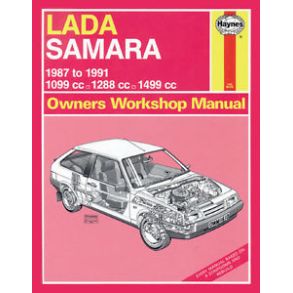 Reparationsbog Haynes - Lada samara  (1987 - 1991)