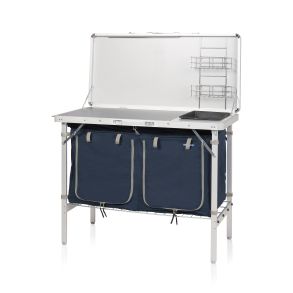 Campingkkken foldbart - KI-0412 Salamanca - med 6 opbevaringsrum