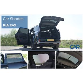 Solgardiner UV - Car Shades - Kia EV9 rg. 2023-> (Kun til sideruder)