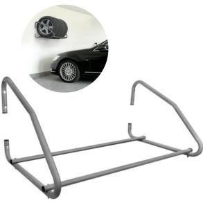 Hjulholder til vgmontering til 4 hjul - Robust & kraftig stl - Kompatibel med dk 530 til 765 mm