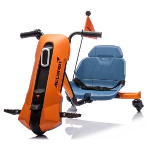 Elbil til b�rn - McLaren 970 Drifter Orange - Med justerbart s�de & Drift funktion 