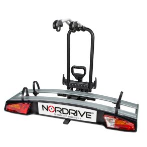 Cykelholder til 2 cykler / e-bikes - Nordrive Wave 2 - Max belastning 60 kg & tilt-funktion