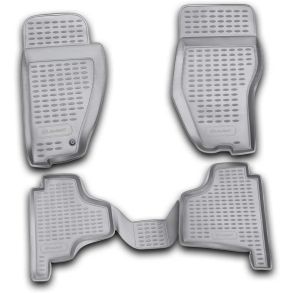 Gummimtte st med kant - DODGE Nitro 2007-2012 4 stk.