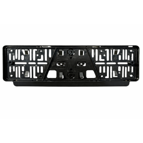 Nummerpladeramme PP Sort - 1 stk