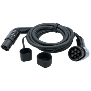 Transportabel lader til elbil Type 2 - 32A 22kW - 5 meter