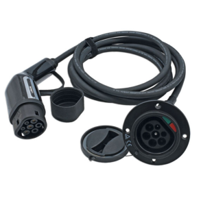 Forlngerledning til elbil lader Type 2 - 1-Faset 32A 7,4kW - 5 meter