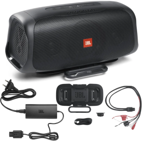 JBL BassPro Go - Transportabel hjttaler med Bluetooth - Inkl. 230V opladekabel
