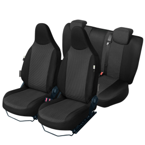 Skrddersyet Sdeovertrk Komplet - ARES - Citroen C1, Peugeot 107 & Toyota Aygo 2014-2022 (3-drs)