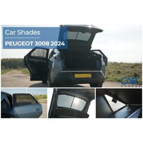 Solgardiner UV - Car Shades - Peugeot 3008 rg. 2024->