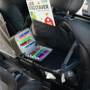 Opbevaringslomme �kol�der - CarvillKidz organizer 2.0 - Med tabletholder og fold-ud bord