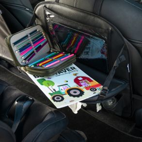 Opbevaringslomme �kol�der - CarvillKidz organizer 2.0 - Med tabletholder og fold-ud bord