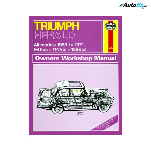 Reparationsbog Haynes - Triumph Herald (59 - 71)