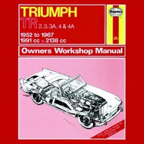 Reparationsbog Haynes - Triumph TR2, TR3, TR3A, TR4 & TR4A (52 - 67)