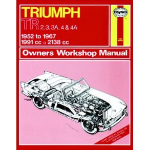 Reparationsbog Haynes - Triumph TR2, TR3, TR3A, TR4 & TR4A (52 - 67)