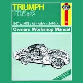 Reparationsbog Haynes - Triumph TR5 & 6 (67 - 75)