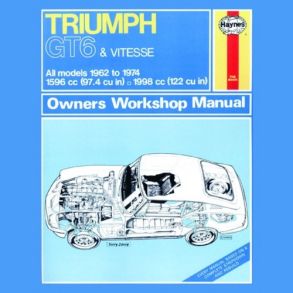 Reparationsbog Haynes - Triumph GT6 & Vitesse (62 - 74 )