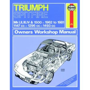 Reparationsbog Haynes - Triumph Spitfire (62 - 81) - Hndbog