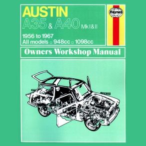 Reparationsbog Haynes - Austin A35 og A40 (56 - 67)