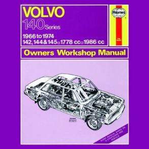 Reparationsbog Haynes - Volvo 142, 144 & 145 (66 - 74)