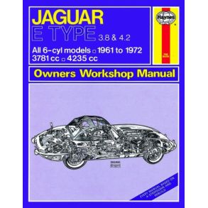 Reparationsbog Haynes - Jaguar E Type (61 - 72)
