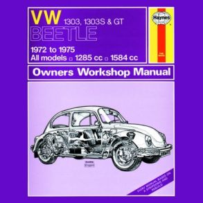 Reparationsbog Haynes - Volkswagen Beetle 1303, 1303S & GT (72 - 75)