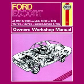 Reparationsbog Haynes - Ford Escort Mk I 1100 & 1300 (68 - 74)