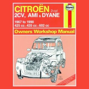 Reparationsbog Haynes - Citroen 2CV, Ami Og Dyane (67 - 90)