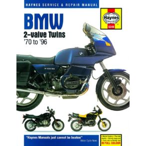 Reparationsbog Haynes - BMW Motorcykel (1970 - 1996) - Hndbog