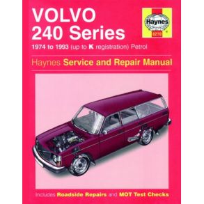 Reparationsbog Haynes - Volvo 240 Series Benzin (74 - 93)