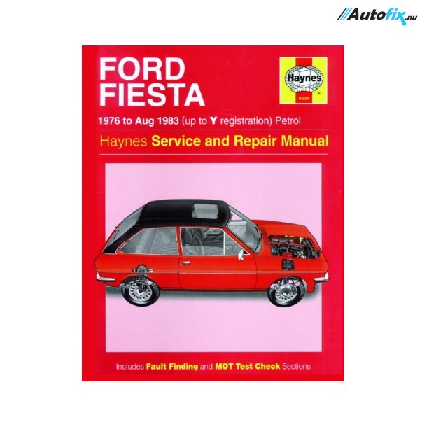 Reparationsbog Haynes - Ford Fiesta (76 - Aug 83)