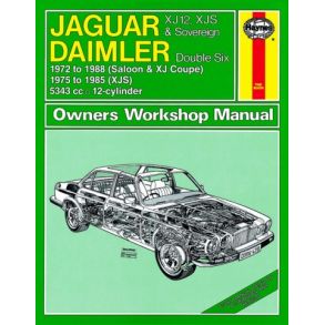 Reparationsbog Haynes - Jaguar XJ12, XJS & Sovereign; Daimler Double Six (72 - 88)