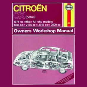 Reparationsbog Haynes - Citroen CX Benzin (75 - 88)