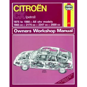 Reparationsbog Haynes - Citroen CX Benzin (75 - 88)