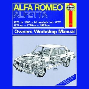Reparationsbog Haynes - Alfa Romeo Alfetta (73 - 87)