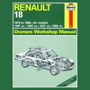 Reparationsbog Haynes - Renault 18 Benzin (79 - 86)