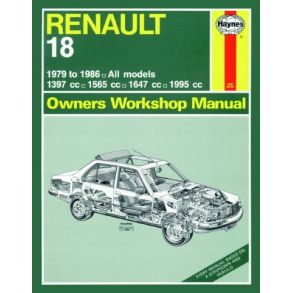 Reparationsbog Haynes - Renault 18 Benzin (79 - 86)
