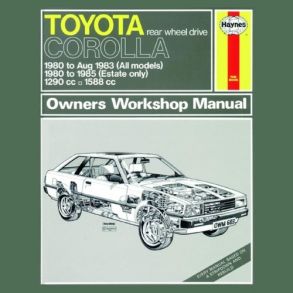 Reparationsbog Haynes - Toyota Corolla (80 - 85)