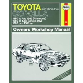 Reparationsbog Haynes - Toyota Corolla (80 - 85)