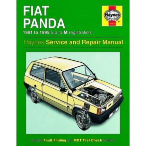 Reparationsbog Haynes - Fiat Panda (81 - 95)