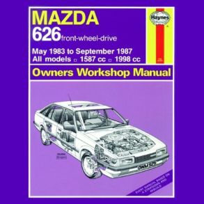 Reparationsbog Haynes - Mazda 626 (May 83 - Sept 87)