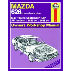Reparationsbog Haynes - Mazda 626 (May 83 - Sept 87)
