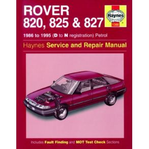 Reparationsbog Haynes - Rover 820, 825 & 827 Benzin (86 - 95)