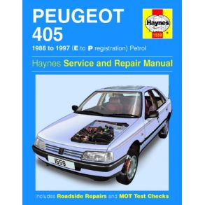 Reparationsbog Haynes - Peugeot 405 Benzin (88 - 97)