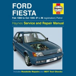 Reparationsbog Haynes - Ford Fiesta Benzin (Feb 89 - Oct 95)